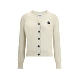 Marant Etoile White Cotton Cardigan