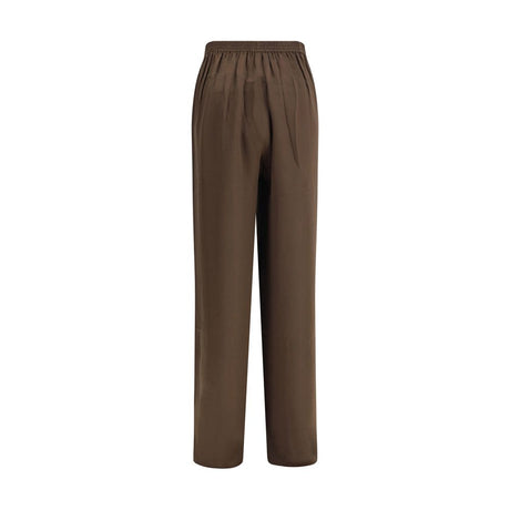 Petar Petrov Brown Silk Pants