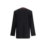 Di Stavnitser Black Polyester Blazer