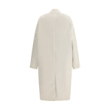 Rick Owens Cream Camel Hair  Coat