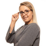 Lozza Brown Plastic Glasses (Frames)