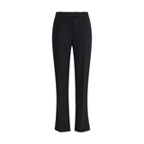 Alexander McQueen Black Wool Dress Pants