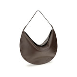 Jacquemus Brown Calf Leather Bos Taurus Shoulder Bag