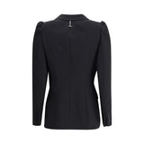 Alexander McQueen Black Wool Coat