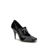 Givenchy Black Calf Leather Bos Taurus High Heel Pumps