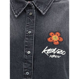 Kenzo Black Denim Shirt