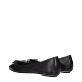 Chloé Black Leather Ballet Flats