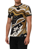 Dolce & Gabbana Multicolor Millennials Star CrewNeck T-shirt