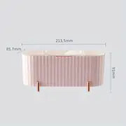 Dustproof Makeup Organizer for Cotton Pads and Swabs