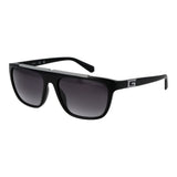 Guess Black Stainless Steel Sunglasses
