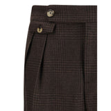Brunello Cucinelli Brown Wool Two-Piece Suit