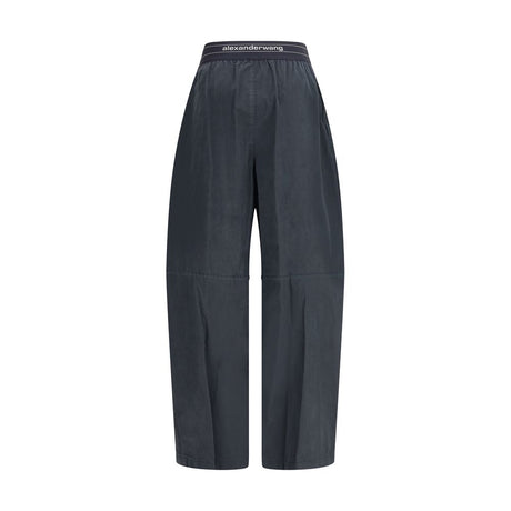 Alexander Wang Black Cotton Casual Pants