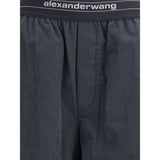 Alexander Wang Black Cotton Casual Pants