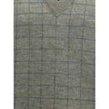 Margiela Bicolor Fleece Wool Sweatshirt