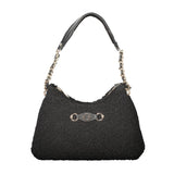 Guess Jeans Nero Polyester Women Handbag