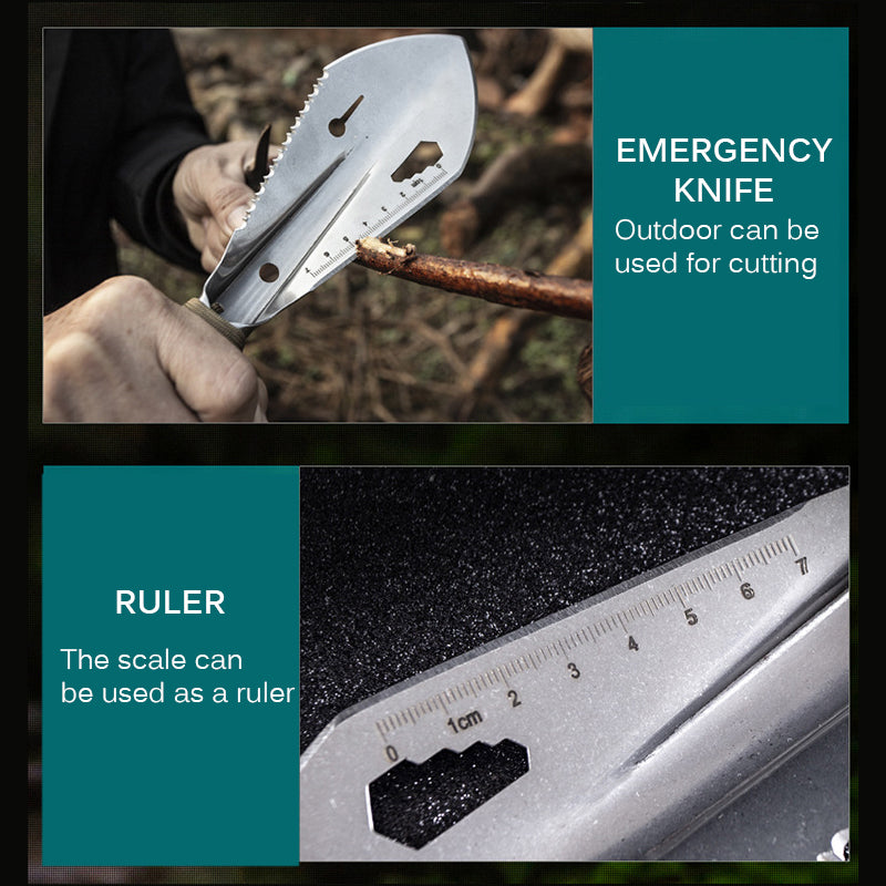 Portable Multi-Functional Outdoor Garden Trowel