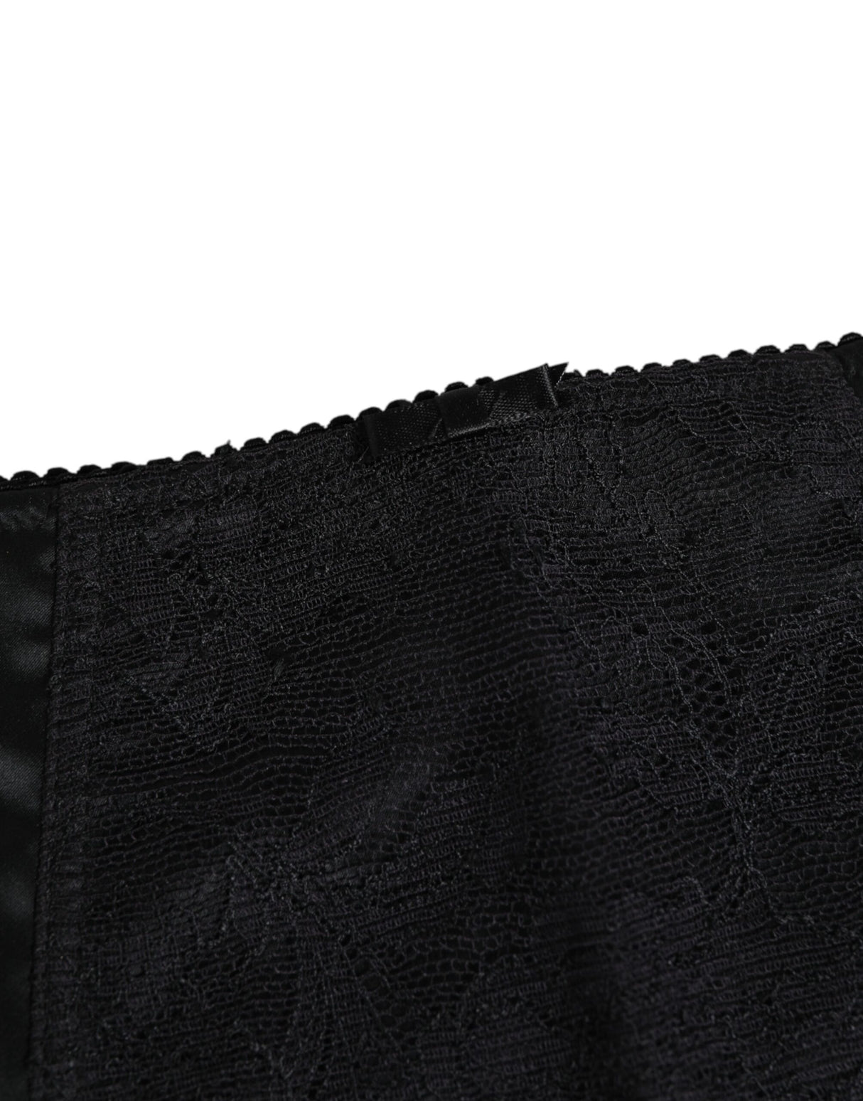 Dolce & Gabbana Black Silk Stretch Slip Cycling Women Underwear