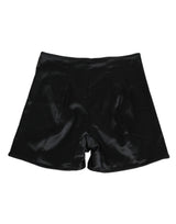 Dolce & Gabbana Black Silk Stretch Slip Cycling Women Underwear