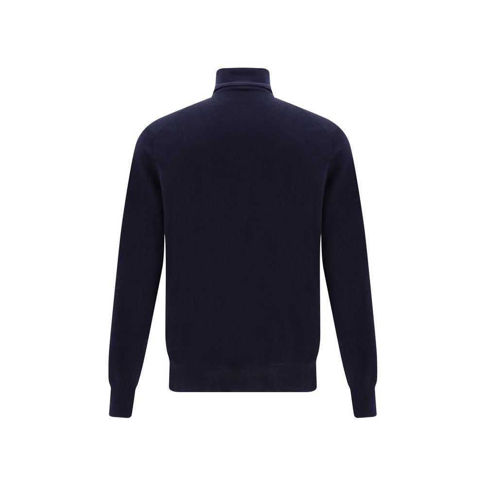 Brunello Cucinelli Blue Cashmere Cashmere Sweater