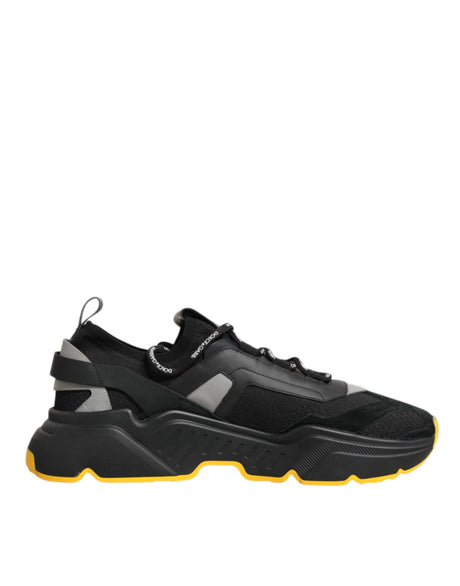 Dolce & Gabbana Black Daymaster Low Top Men Sneakers Shoes