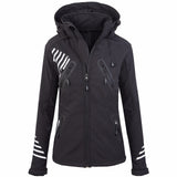 Women's Outdoor Mountaineering Jacket with Zipper