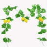 2 Pieces Fake Plastic Grapes Vines for Home Decor
