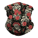 2020 Skull Pattern Multifunctional Outdoor Sports Scarf