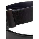 Antony Morato Black Leather Regular Belt