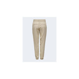 Only Beige Viscose Casual Pants