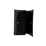 Alviero Martini Prima Classe Black Leather Wallet