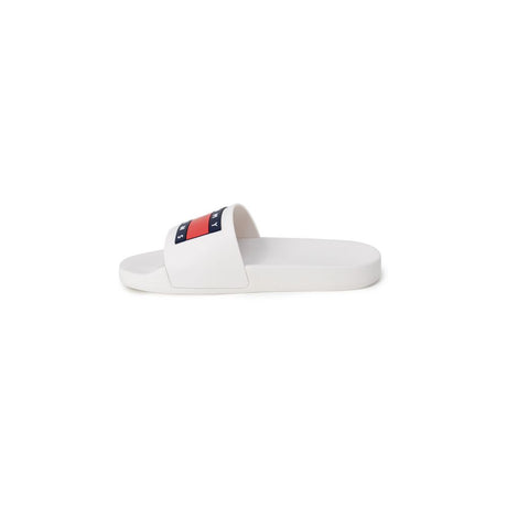 Tommy Hilfiger Jeans White Polyethylene Slippers