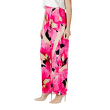 Only Pink Viscose Casual Pants