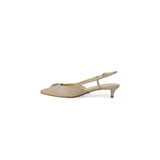 Guess Beige Polyester High Heel Pumps