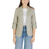 Only Green Linen Blazer