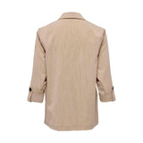 Only Beige Viscose Blazer