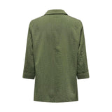 Only Green Viscose Blazer