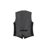Antony Morato Black Polyester Waistcoat