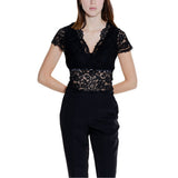 Morgan De Toi Black Polyamide Top