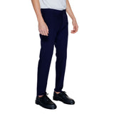Antony Morato Blue Polyester Dress Pants
