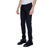 Antony Morato Black Polyester Dress Pants