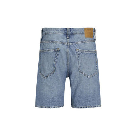 Jack Jones Blue Cotton Bermuda Shorts