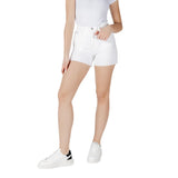 Calvin Klein Jeans White Cotton Shorts