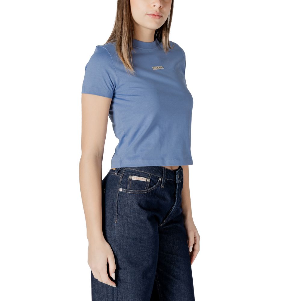 Calvin Klein Jeans Blue Recycled Cotton Sportswear