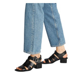 Calvin Klein Jeans Black Polyester Sandals