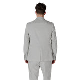 Antony Morato Gray Polyester Blazer