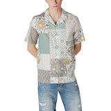 Antony Morato Bicolor Viscose Shortsleeve Shirt