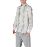 Antony Morato Bicolor Viscose Pattern Shirt