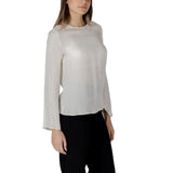 Armani Exchange Cream Viscose Blouse