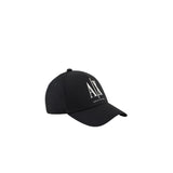 Armani Exchange Black Cotton Cap (Baseball Hat)