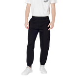 Armani Exchange Black Cotton Joggers (Workout Pants)
